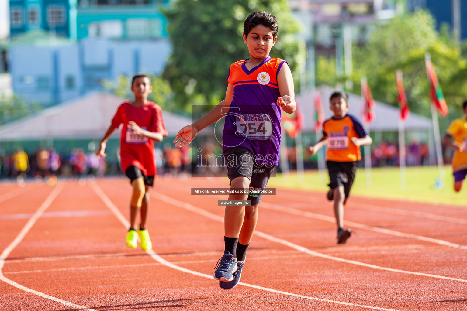 Day 1 of Inter-School Athletics Championship held in Male', Maldives on 22nd May 2022. Photos by: Maanish / images.mv