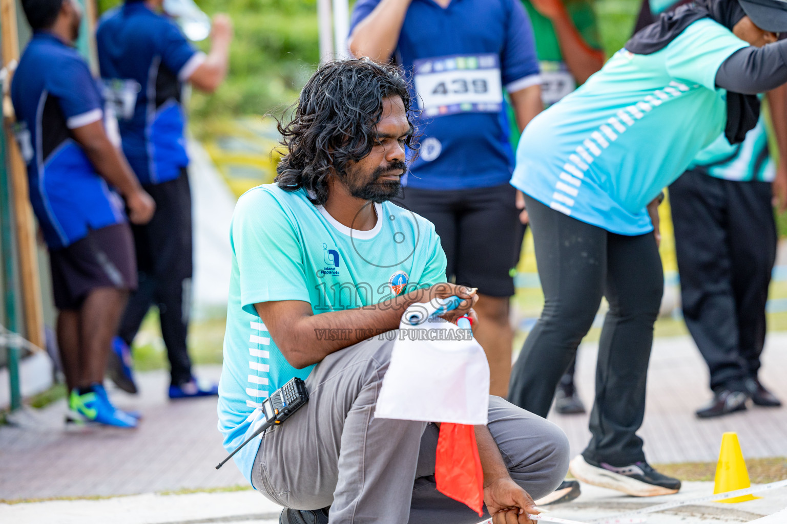 Day 2 of MWSC Interschool Athletics Championships 2024 held in Hulhumale Running Track, Hulhumale, Maldives on Sunday, 10th November 2024. 
Photos by: Hassan Simah / Images.mv