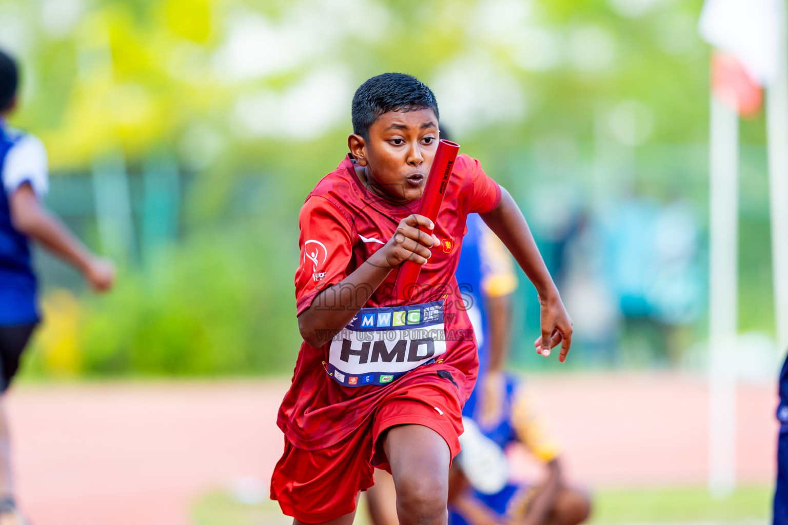 Day 5 of MWSC Interschool Athletics Championships 2024 held in Hulhumale Running Track, Hulhumale, Maldives on Wednesday, 13th November 2024. Photos by: Nausham Waheed / Images.mv