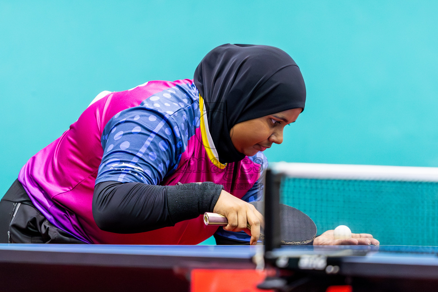 Day 3 of BML 63rd National Table Tennis Tournament 2025 was held on Wednesday, 27th August 2025 in Male' TT Hall, Male', Maldives. Photos: Nausham Waheed / images.mv