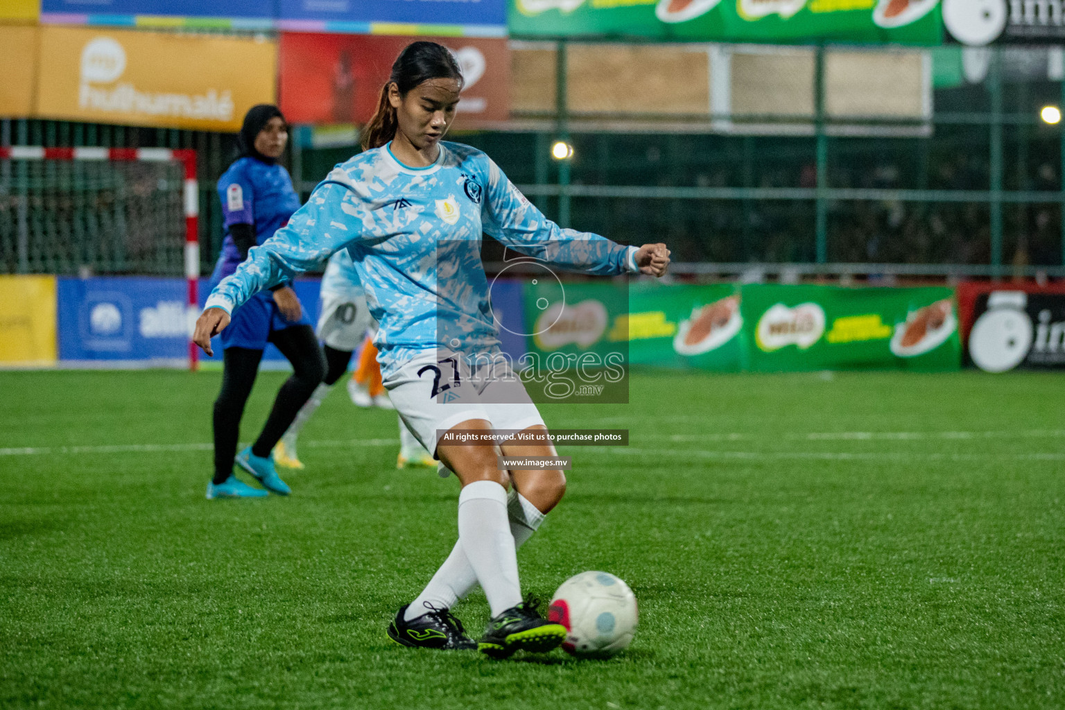 MPL vs Club MYS in Eighteen Thirty Women's Futsal Fiesta 2022 was held in Hulhumale', Maldives on Monday, 21st October 2022. Photos: Hassan Simah / images.mv