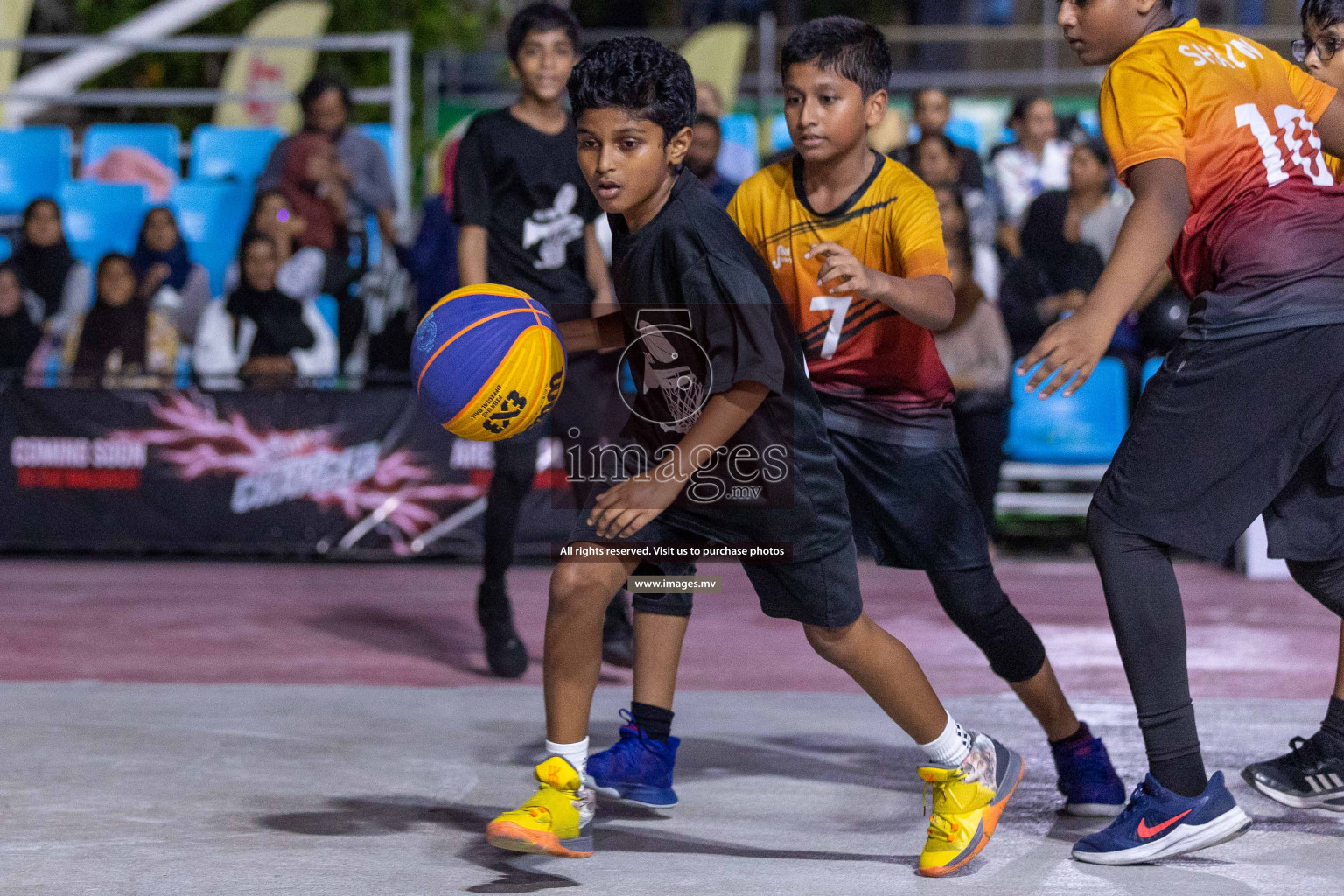 Day4 of Slamdunk by Sosal on 15th April 2023 held in Male'. Photos: Ismail Thoriq / images.mv