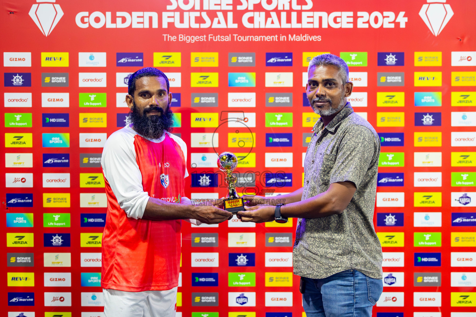 Sh Feydhoo vs N Kendhikulhudhoo on Day 37 of Golden Futsal Challenge 2024 was held on Thursday, 22nd February 2024, in Hulhumale', Maldives Photos: Ismail Thoriq/ images.mv