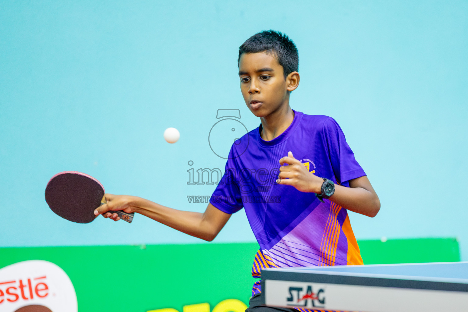 Day 6 of Interschool Table Tennis Tournament 2025 held at Male' TT Hall, Male', Maldives on Tuesday, 20th May 2025.
Photos by: Ismail Thoriq / images.mv