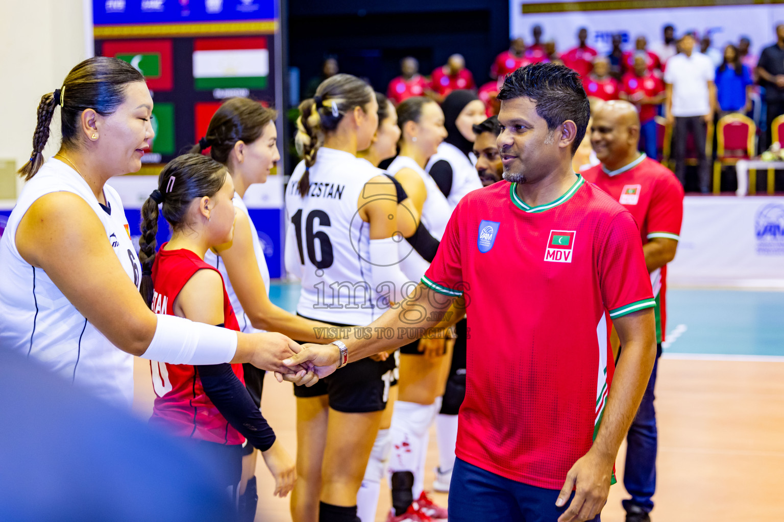 Final of CAVA Woman's Volleyball Challenge Cup 2024 was held in Social Center, Male', Maldives on Wednesday, 11th September 2024. Photos: Nausham Waheed / images.mv