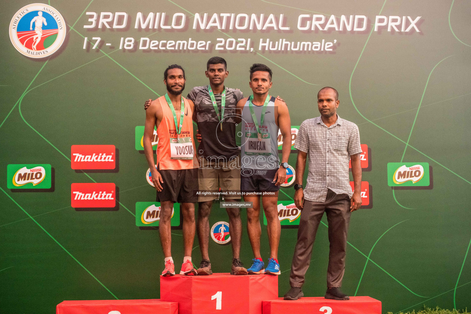 Day 1 of 3rd Milo National Grand Prix 2021 held on 17 December 2021 in Hulhumale', Maldives