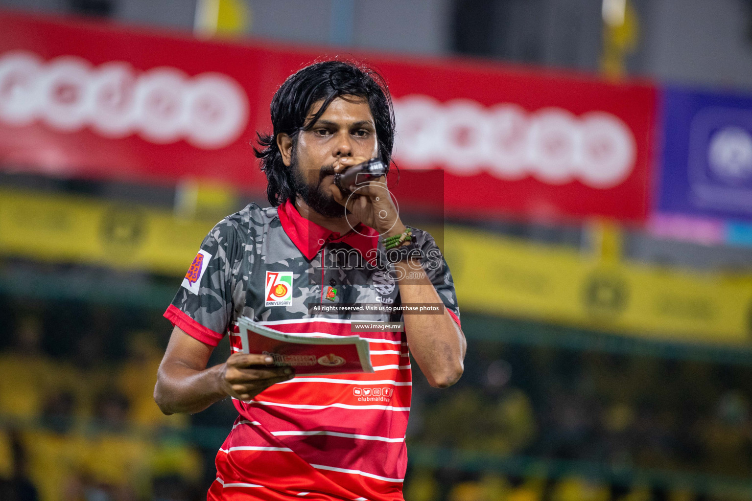 RRC Vs FSM in the Semi Finals of Club Maldives 2021 held in Hulhumale, Maldives on 19 December 2021. Photos: Ismail Thoriq / images.mv