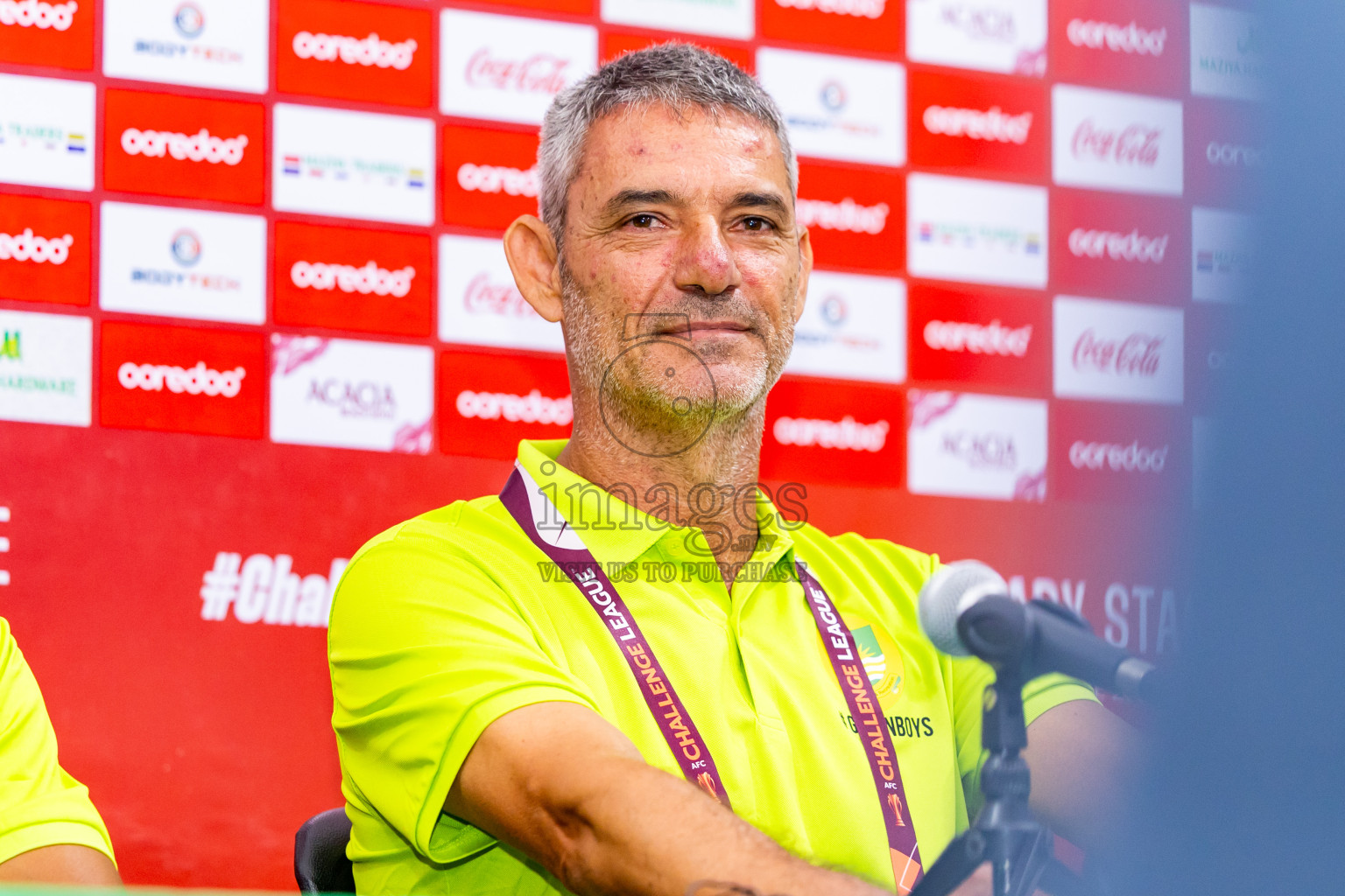 Final Pre-Match Press Conference of AFC Challenge League 2025/26 Preliminary Stage-Maziya Sports & RC vs Al Arabi SC was held at National Stadium in Male', Maldives on Monday, 11th August 2025. Photos: Nausham Waheed / images.mv