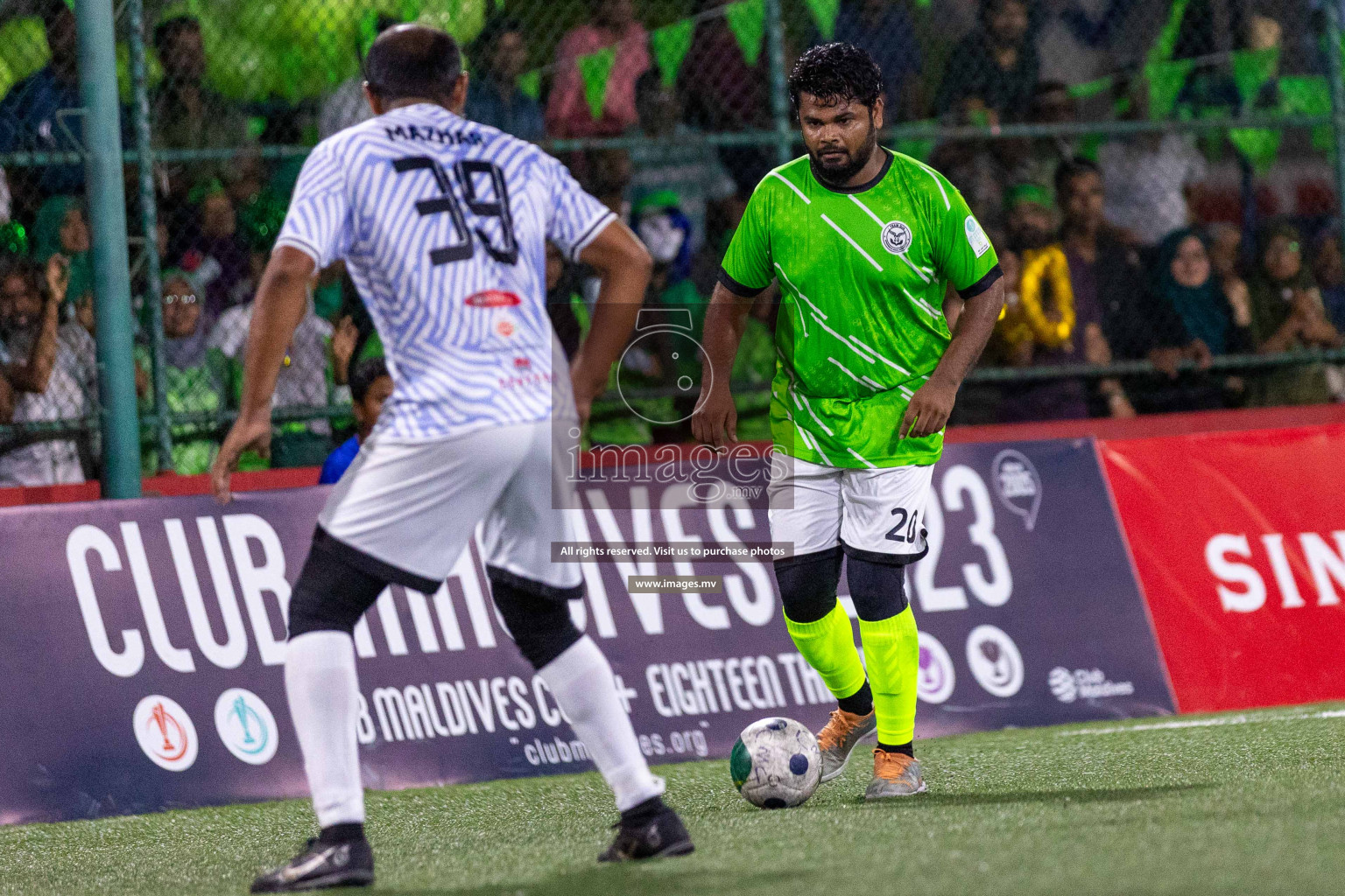 DJA vs TRC in Semi Final of Club Maldives Cup 2023 Classic held in Hulhumale, Maldives, on Tuesday, 15th August 2023 Photos: Ismail Thoriq / images.mv