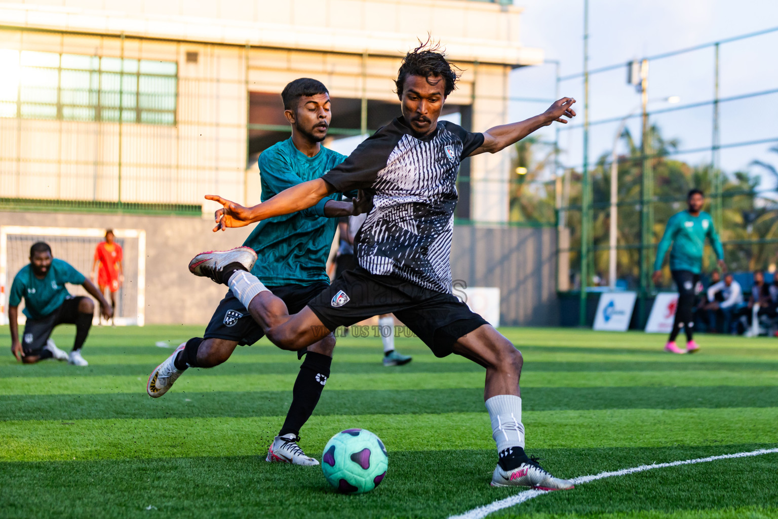 Club PK vs Green Lakers in Day 3 of BG Futsal Challenge 2024 was held on Thursday, 14th March 2024, in Male', Maldives Photos: Nausham Waheed / images.mv