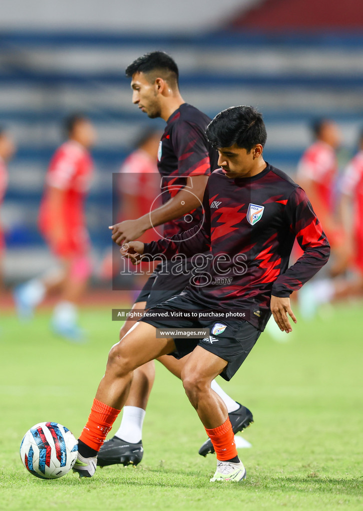 Nepal vs India in SAFF Championship 2023 held in Sree Kanteerava Stadium, Bengaluru, India, on Saturday, 24th June 2023. Photos: Hassan Simah / images.mv