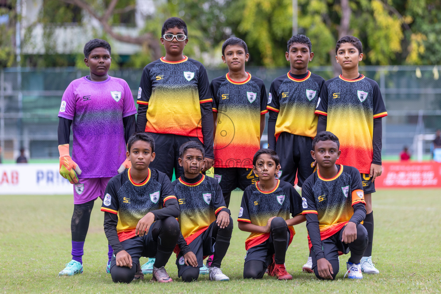 Eagles vs Maziya (U12) in Dhivehi Youth League 2024 - Day 2. Matches held at Henveiru Stadium on 22nd November 2024 , Friday. Photos: Shuu Abdul Sattar/ Images.mv