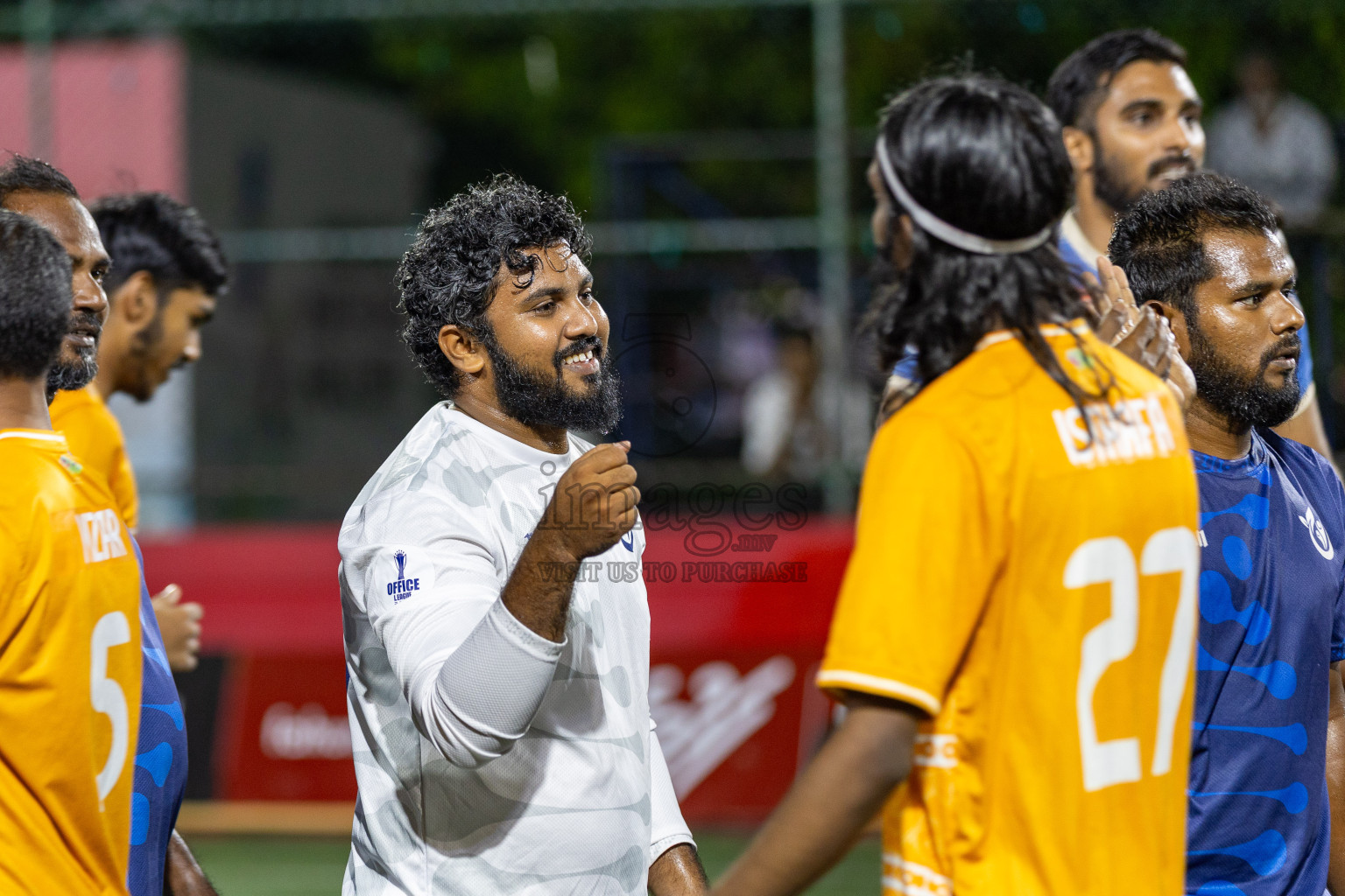 Hulhumale Hospital vs Club Male City in Day 11 of Office League 2025 was held on Saturday, 26th April 2025 in Hulhumale', Maldives. Photos: Mohamed Mahfooz Moosa / images.mv