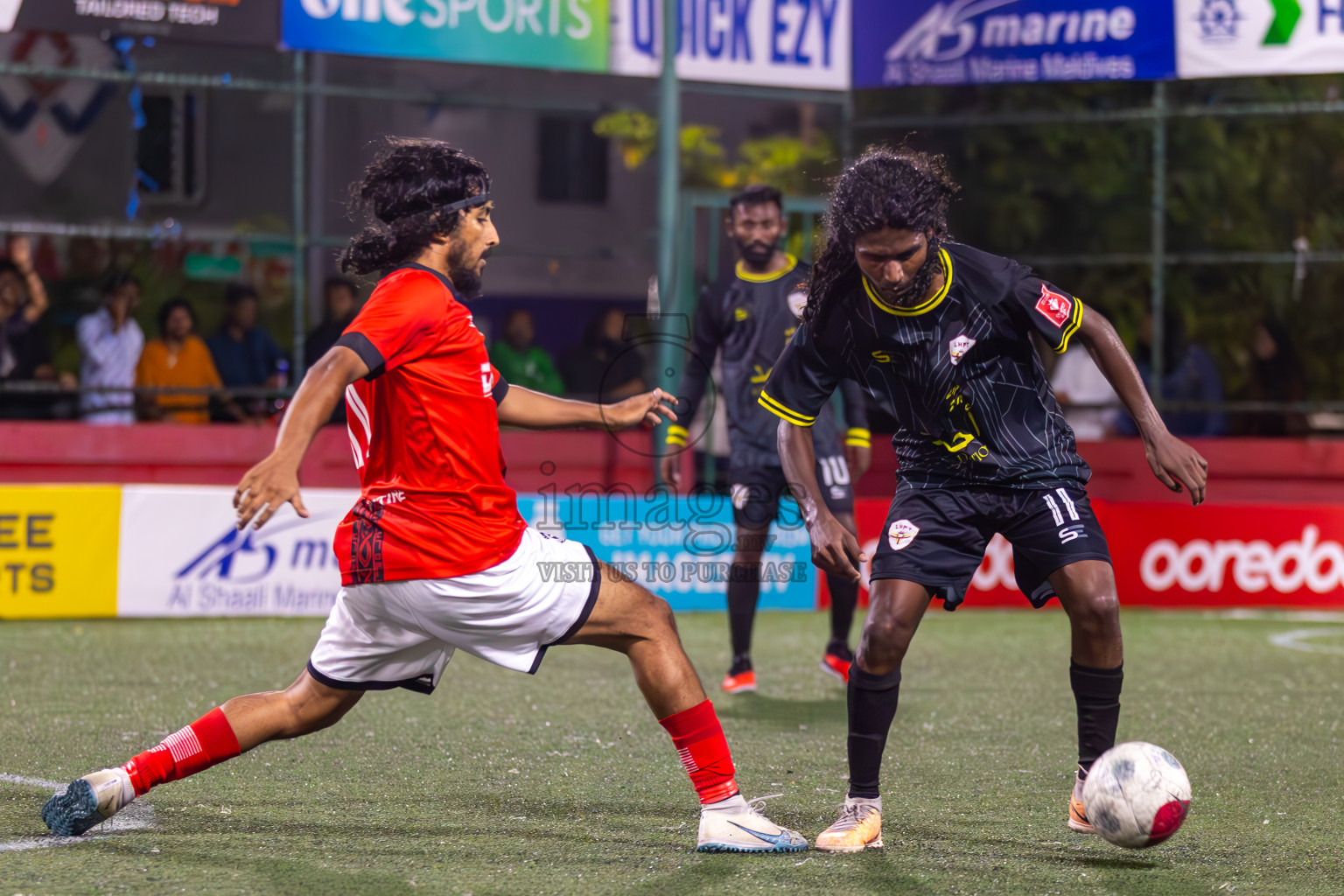 L Maamendhoo vs L Hithadhoo in Day 20 of Golden Futsal Challenge 2024 was held on Saturday , 3rd February 2024 in Hulhumale', Maldives Photos: Ismail Thoriq / images.mv