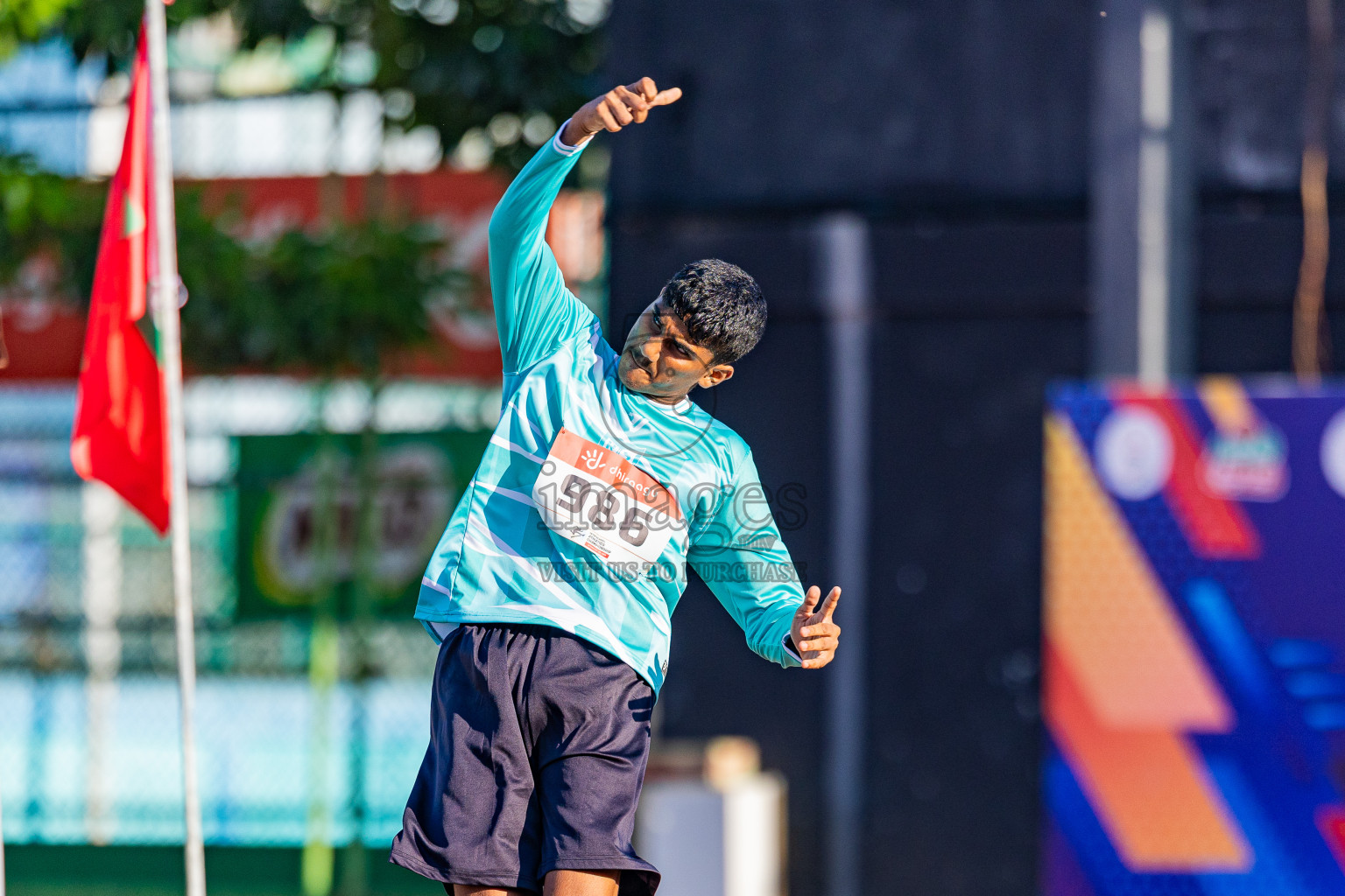 Day 1 of Inter-school Athletics Championship 2025 held in Ekuveni Synthetic Track, Male', Maldives on Monday, 06th October 2025. Photos by: Areef Adam  / Images.mv