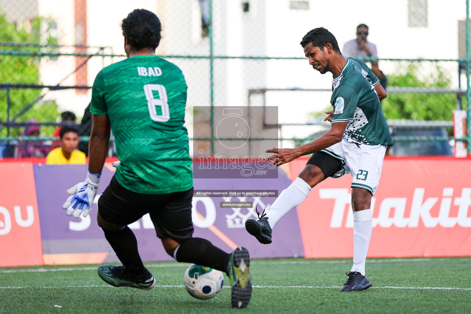 Presidents Office vs Team Badhahi in Club Maldives Cup Classic 2023 held in Hulhumale, Maldives, on Wednesday, 19th July 2023 Photos: Nausham Waheed  / images.mv