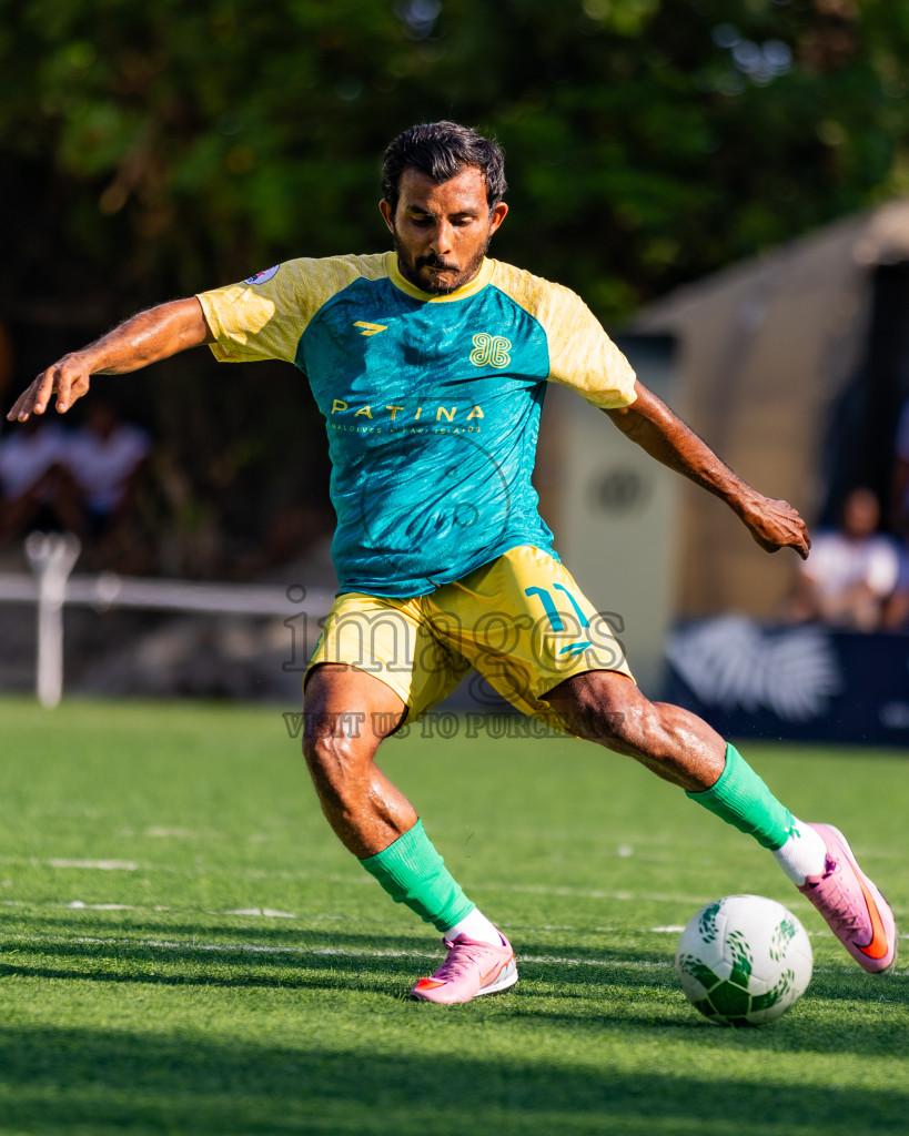 Patina vs Varu in Resort League 2025 (North Male Zone) day 19 was held on Sunday, 20th September 2025 in One And Only Reethi Rah Maldives Resort, Photos: Areef Adam / images.mv