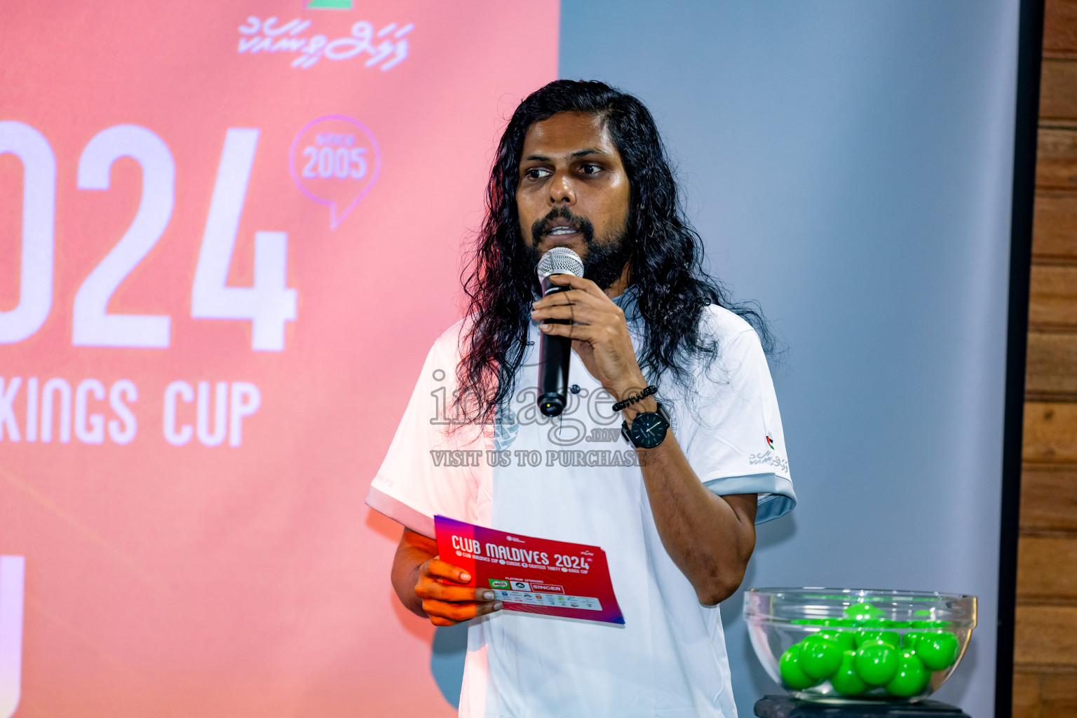 Draw Ceremony of Club Maldives 2024 held in Hulhumale', Maldives on Wednesday, 28th August 2024. Photos: Nausham Waheed / images.mv