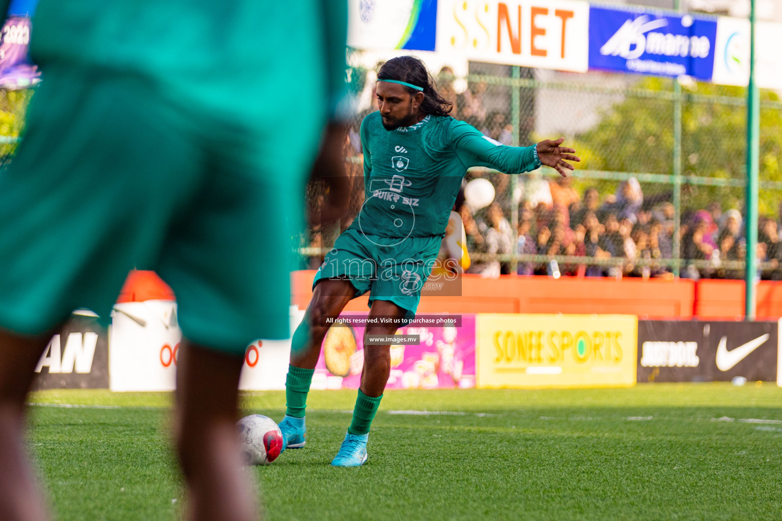 Matchday 21 of Golden Futsal Challenge 2023 on 25 February 2023 in Hulhumale, Male, Maldives