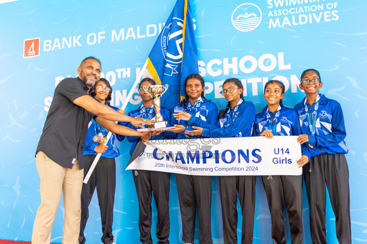 Closing ceremony of BML 20th Inter-School Swimming Competition was held in Hulhumale' Swimming Complex on Saturday, 19th October 2024. 
Photos: Ismail Thoriq