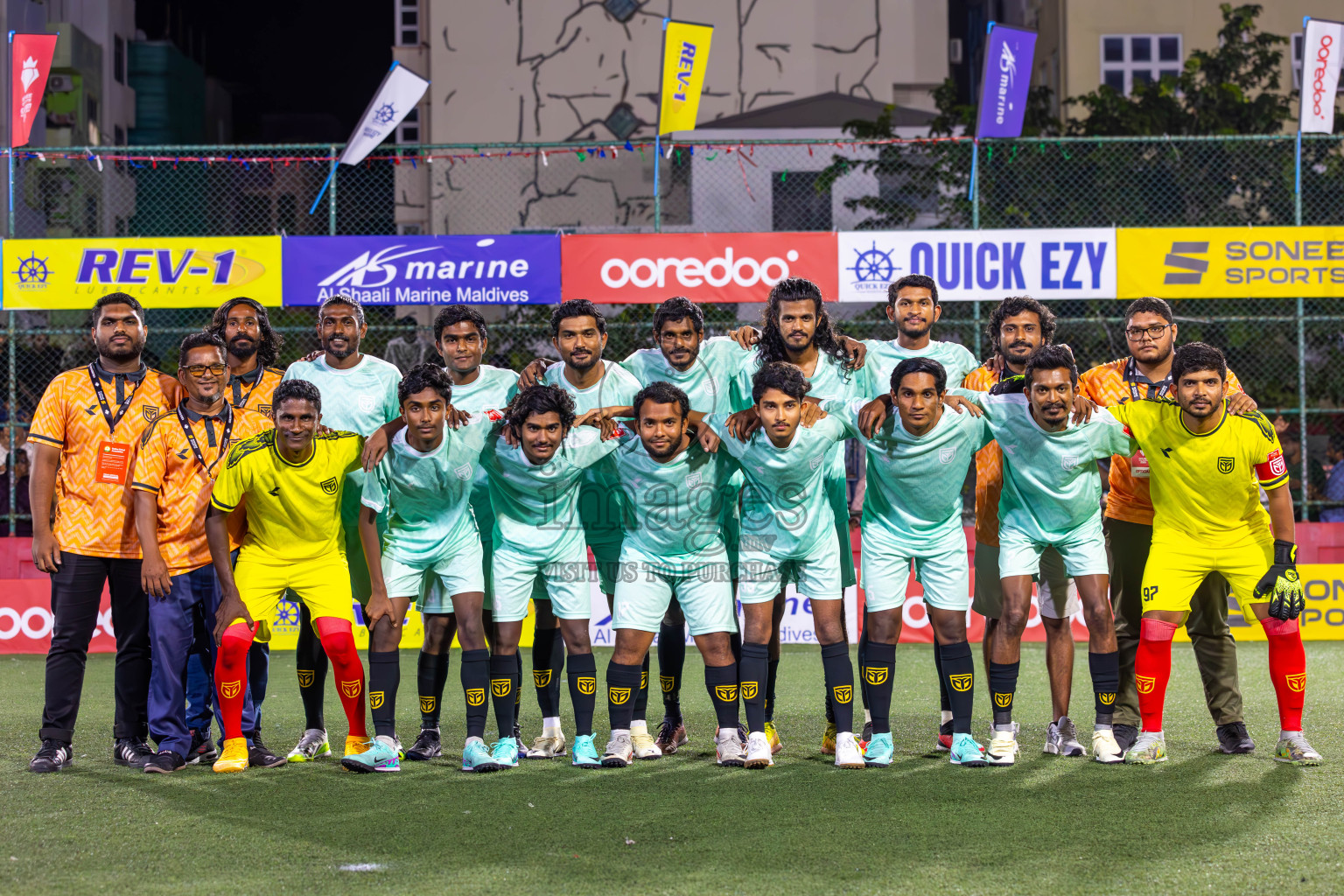 B Kendhoo vs B Thulhaadhoo in Day 21 of Golden Futsal Challenge 2024 was held on Sunday , 4th February 2024 in Hulhumale', Maldives
Photos: Ismail Thoriq / images.mv