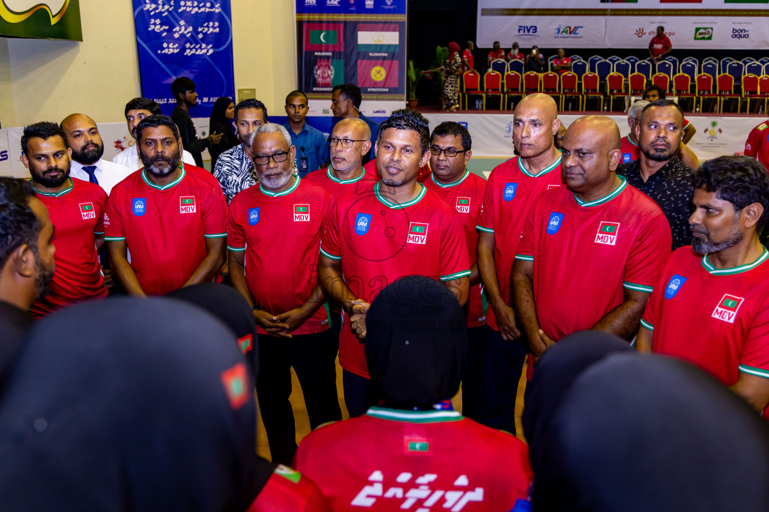 Final of CAVA Woman's Volleyball Challenge Cup 2024 was held in Social Center, Male', Maldives on Wednesday, 11th September 2024. Photos: Nausham Waheed / images.mv