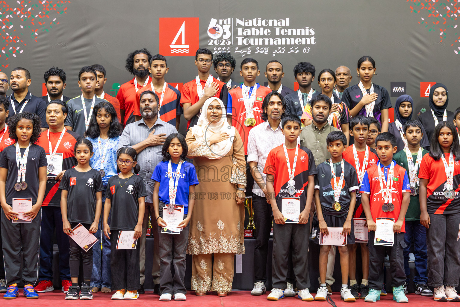 Day 6 of BML 63rd National Table Tennis Tournament 2025 was held on Saturday, 30th August 2025 in Male' TT Hall, Male', Maldives.
Photos: Ismail Thoriq / images.mv