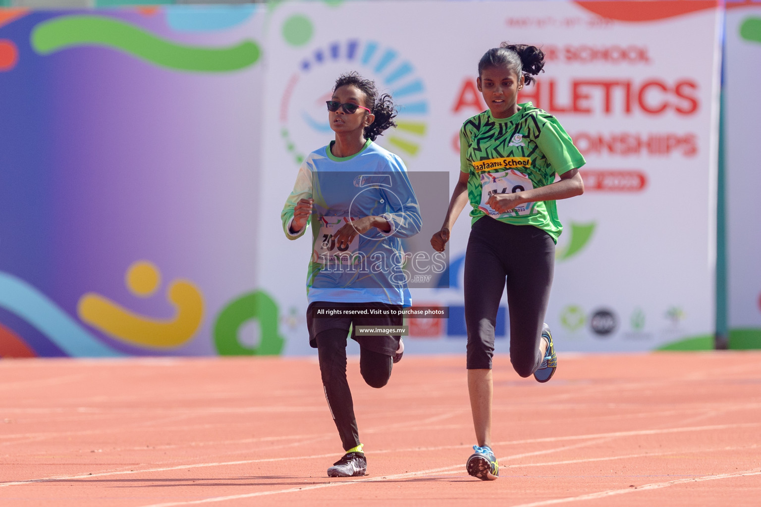 Day two of Inter School Athletics Championship 2023 was held at Hulhumale' Running Track at Hulhumale', Maldives on Sunday, 15th May 2023. Photos: Shuu/ Images.mv