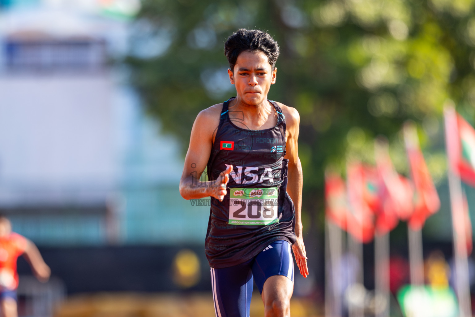 Day 3 of 12th Milo Association Championships was held in Ekuveni Track at Male', Maldives on Saturday, 26th April 2025. Photos: Ismail Thoriq / images.mv