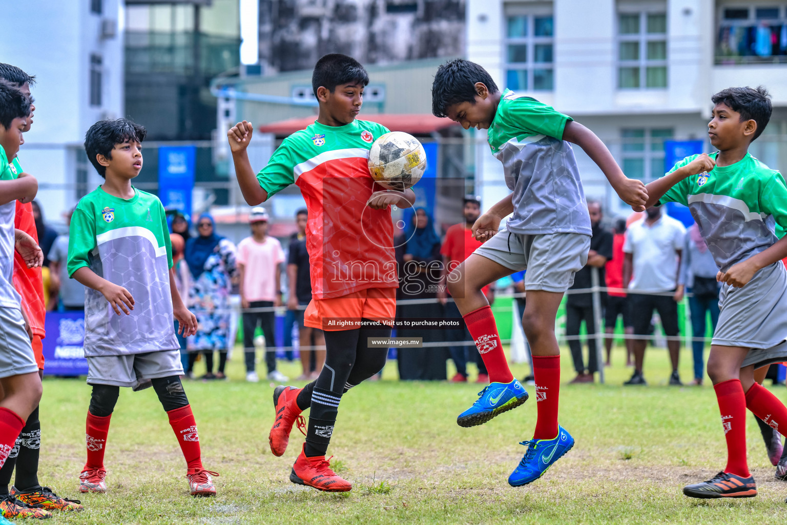 Day 3 of Milo Kids Football Fiesta 2022 was held in Male', Maldives on 21st October 2022. Photos: Nausham Waheed/ images.mv