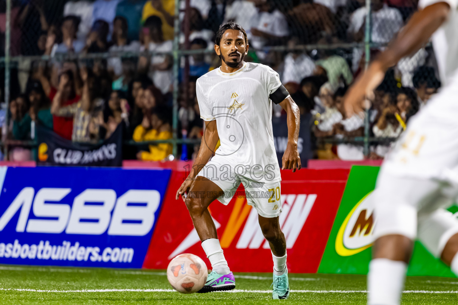 Arena vs Hawks in the Final of Milo Sector League 2025 was held in Rehendhi Futsal Ground, Hulhumale', Maldives on Tuesday, 18th November 2025. Photos: Nausham Waheed  / images.mv