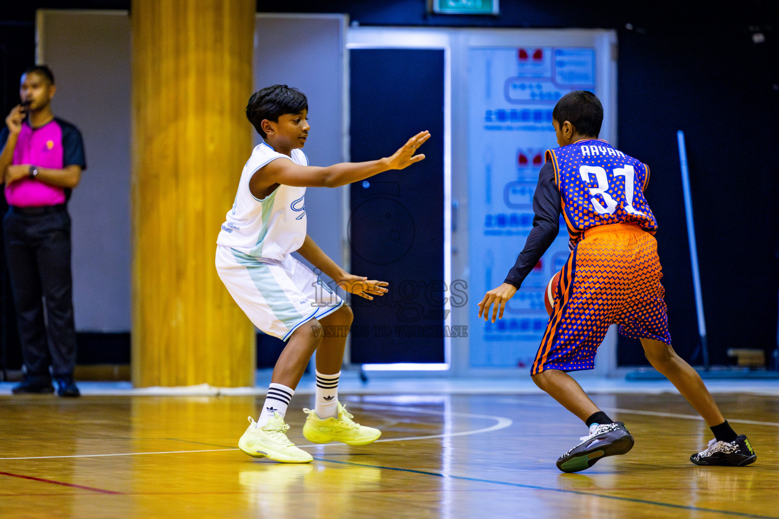 Finland International School vs Brightway International School in day 10 of Junior Championship 2024 was held in Social Center, Male', Maldives on Thursday, 21st November 2024. Photos: Nausham Waheed / images.mv