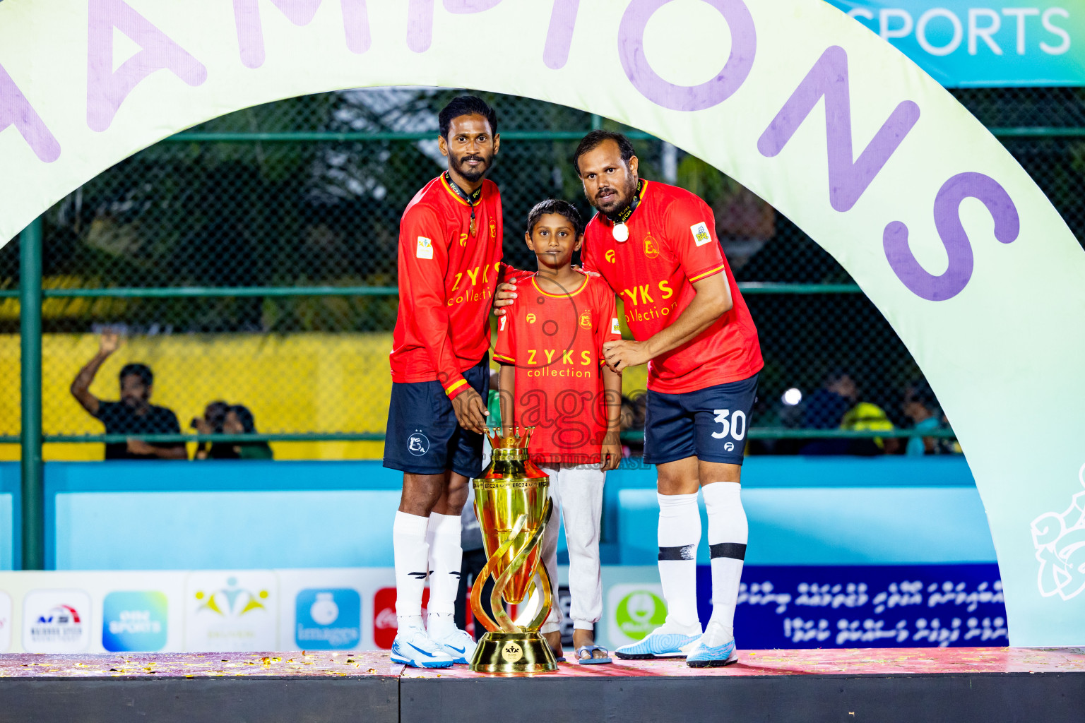 Dee Ess Kay vs Kovigoani in Final of Laamehi Dhiggaru Ekuveri Futsal Challenge 2024 was held on Wednesday, 31st July 2024, at Dhiggaru Futsal Ground, Dhiggaru, Maldives Photos: Nausham Waheed / images.mv