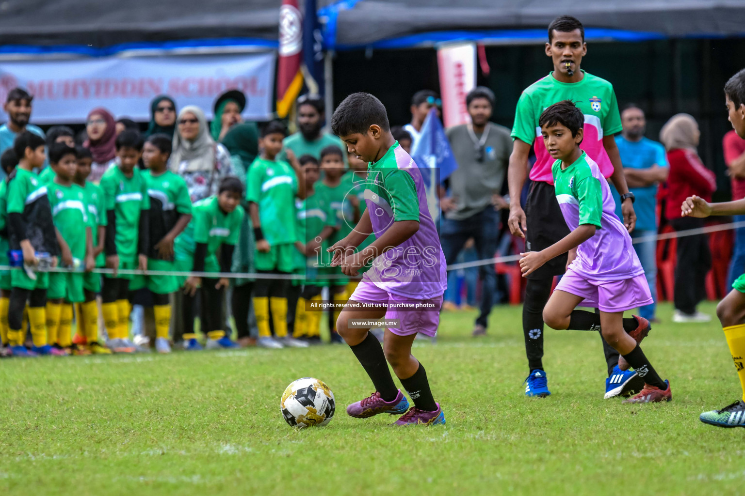 Day 1 of Milo Kids Football Fiesta 2022 was held in Male', Maldives on 19th October 2022. Photos: Nausham Waheed/ images.mv