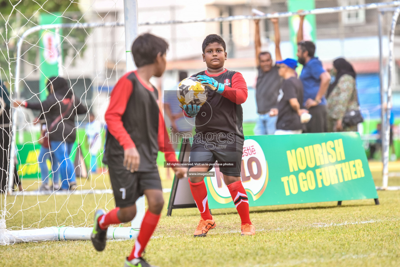 Day 1 of MILO Academy Championship 2022 held in Male' Maldives on Friday, 11th March 2021. Photos by: Nausham waheed