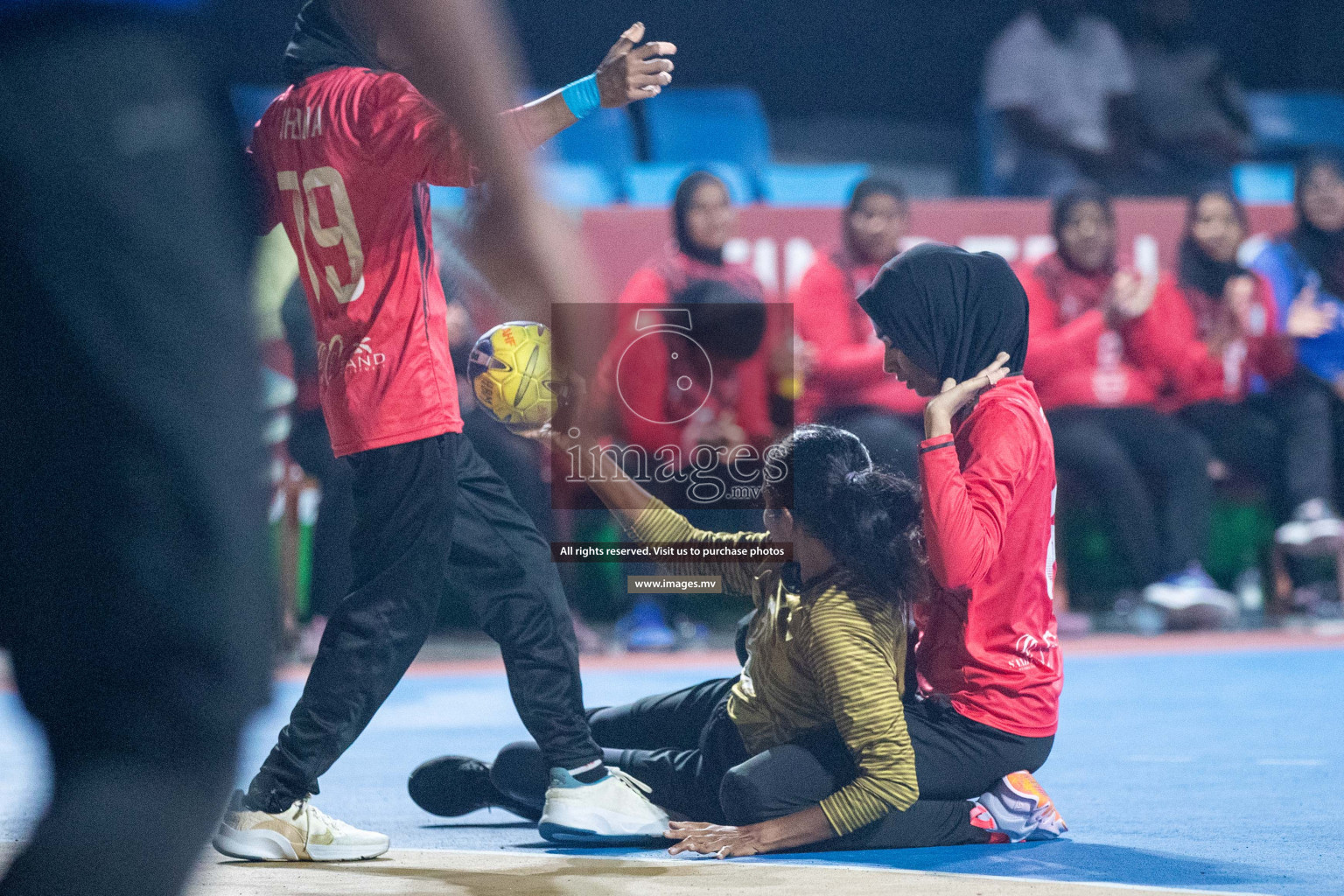 Day 6 of 6th MILO Handball Maldives Championship 2023, held in Handball ground, Male', Maldives on Thursday, 25th May 2023 Photos: Shuu Abdul Sattar/ Images.mv