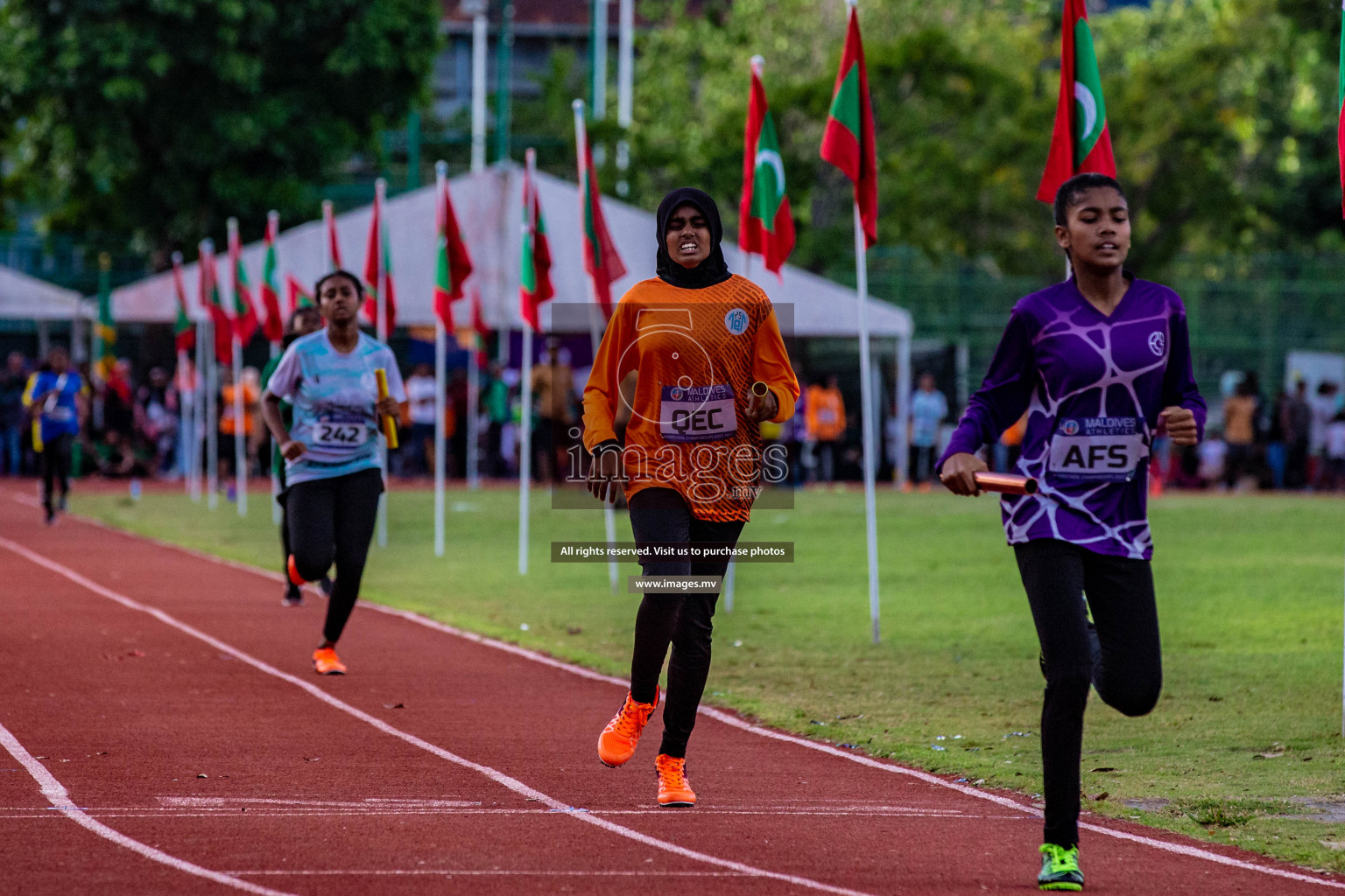 Day 3 of Inter-School Athletics Championship held in Male', Maldives on 25th May 2022. Photos by: Maanish / images.mv