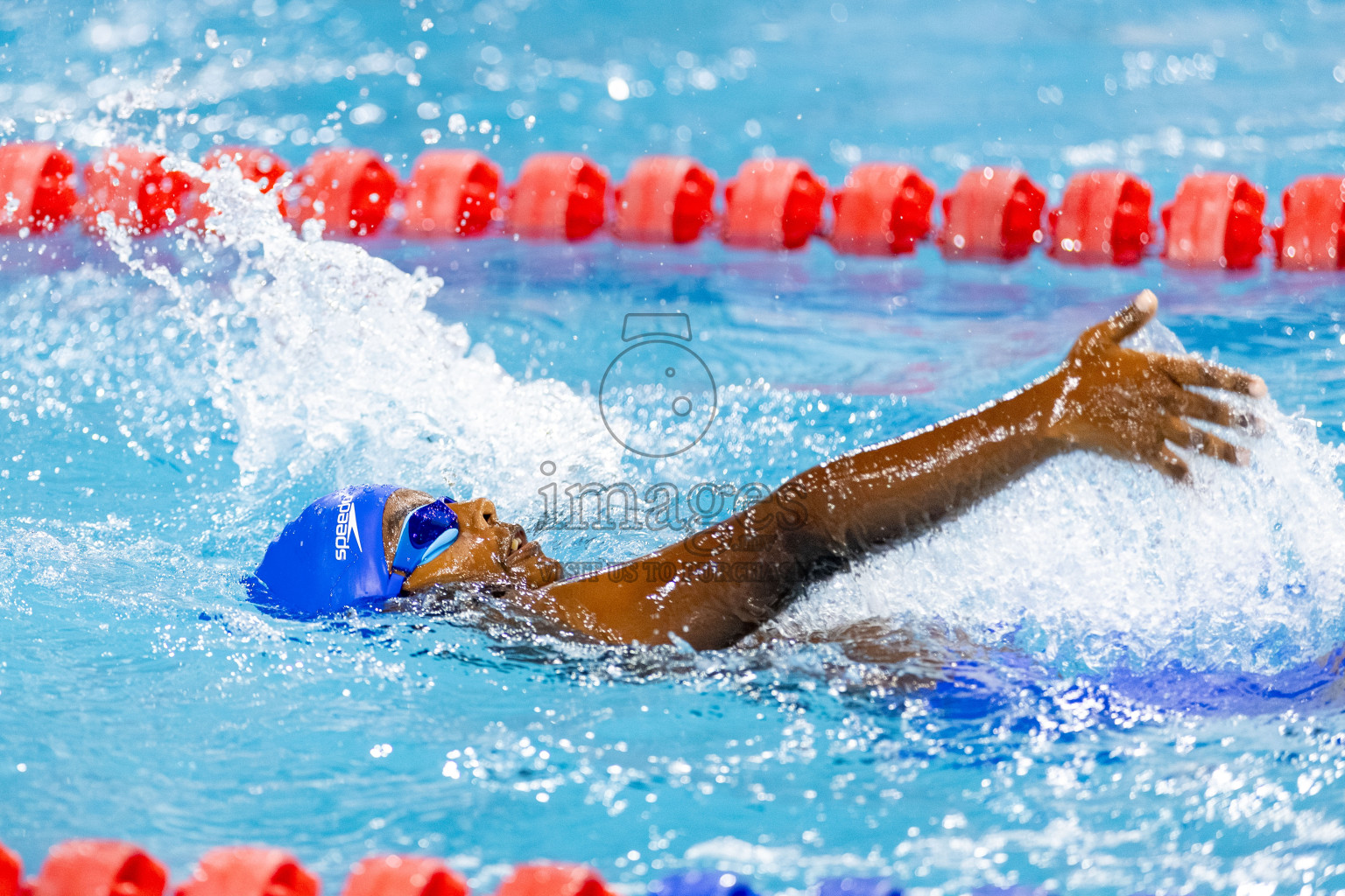 Day 4 of BML 6th National Kids Swimming Kids Festival 2025 held in Hulhumale', Maldives on Thursday, 6th November 2024. Photos: Hassan Simah / images.mv