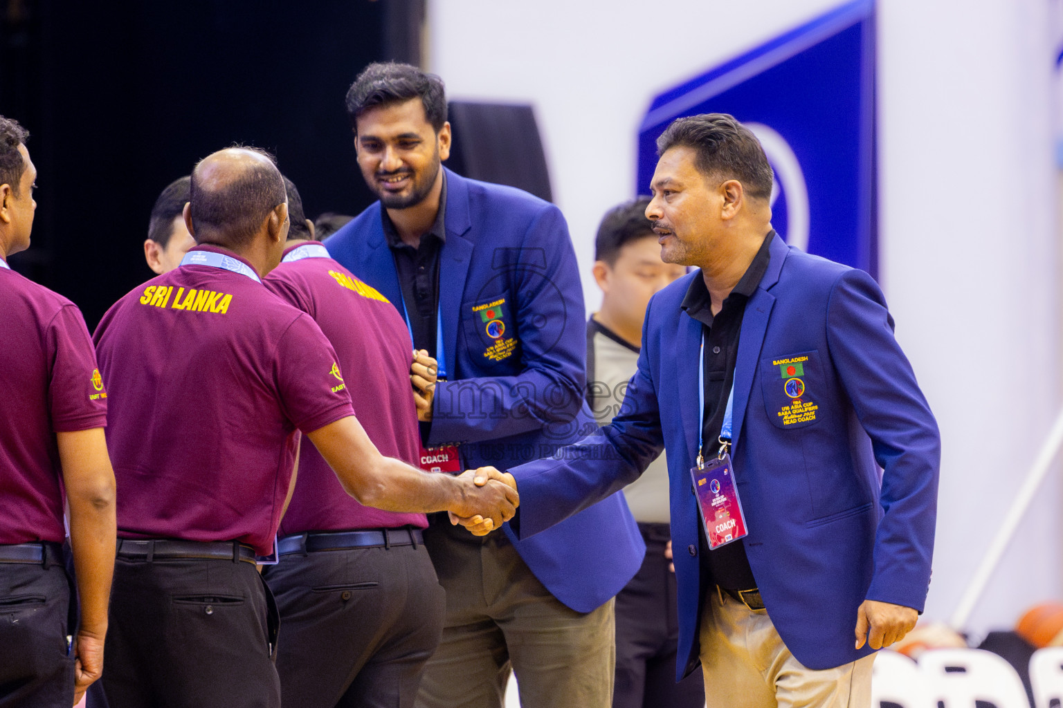 Bangladesh vs India in Day 2 of Under 16 Woman's Asian Cup SABA Qualifiers 2025 was held in Social Center, Male', Maldives on Friday, 13th June 2025. Photos: Nausham Waheed / images.mv