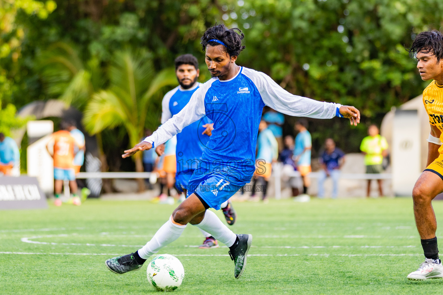Summer Island Resort vs Hilton Amingiri in Resort League 2025 (North Male Zone) day 11 was held on Saturday, 13th September 2025 in One And Only Reethi Rah Maldives Resort, Photos: Areef Adam / images.mv