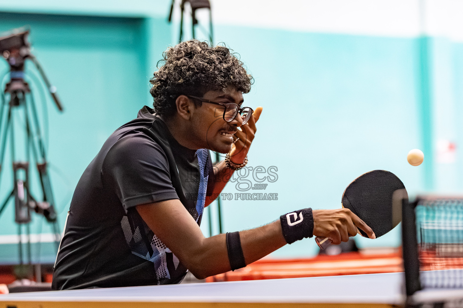 Day 5 of BML 63rd National Table Tennis Tournament 2025 was held on Friday, 29th August 2025 in Male' TT Hall, Male', Maldives. Photos: Areef / images.mv