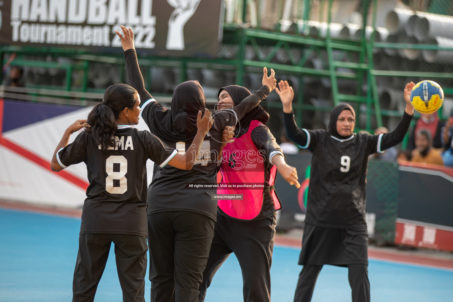 Day 12 of Milo 6th Inter Office Handball Tournament 2022 - Photos by Hassan Simah