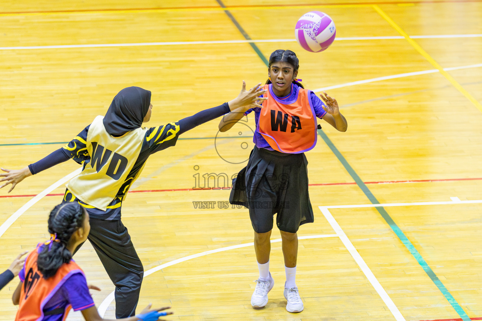 Day 11 of 26th Inter-School Netball Tournament 2025 was held in Social Center Indoor Hall on Wednesday, 29th October 2025. Photos: Areef Adam / images.mv