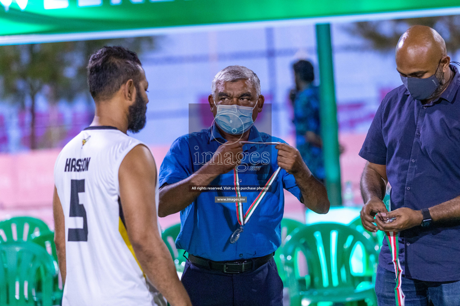 Finals of Weekend League 2021 was held on Monday, 6th December 2021, at Ekuveni Outdoor Basketball court Photos: Ismail Thoriq / images.mv