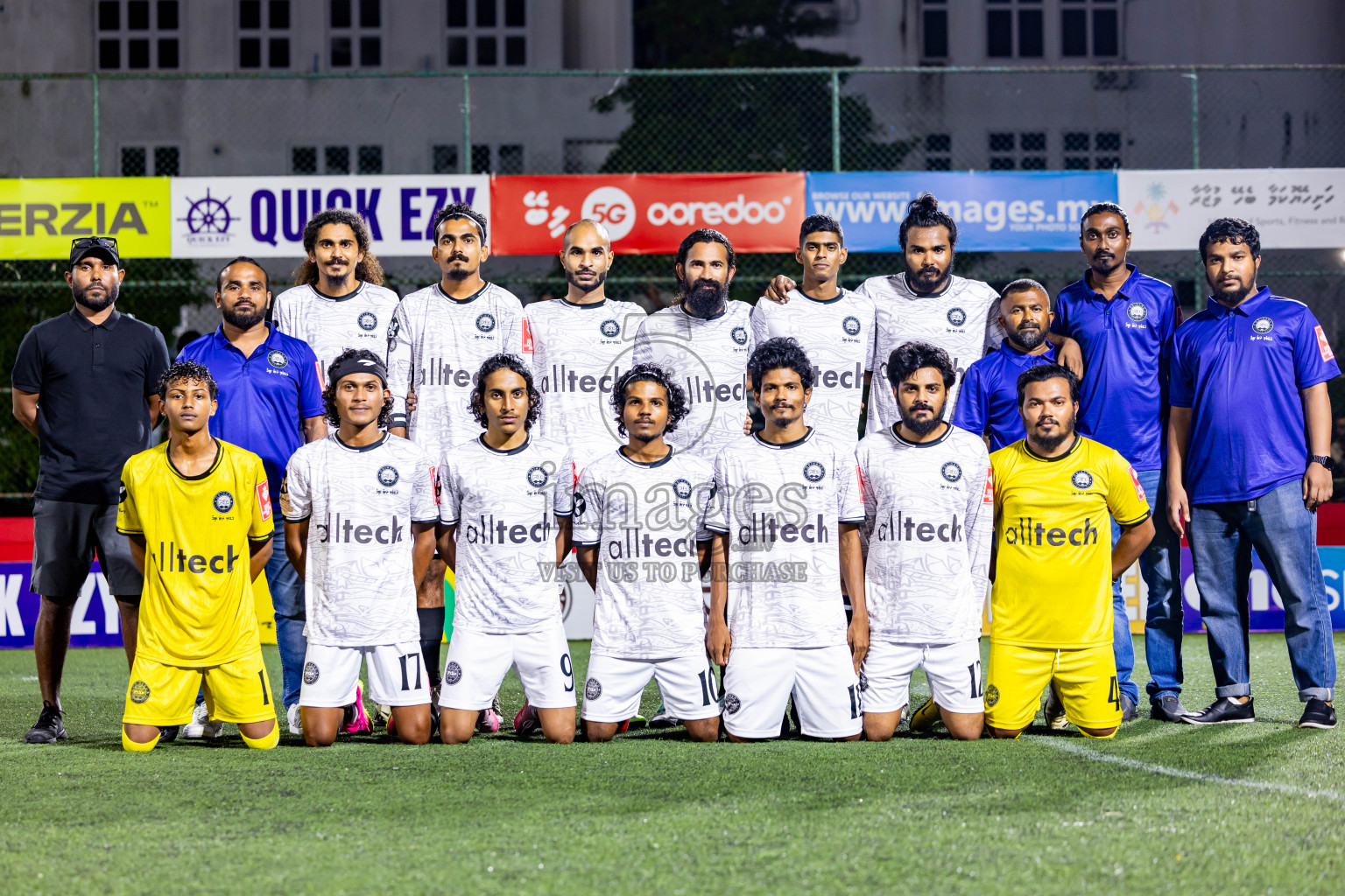 GDh Madaveli VS GDh Thinadhoo in Day 7 of Golden Futsal Challenge 2025 was held on Saturday, 11th January 2025, in Hulhumale', Maldives Photos: Nausham Waheed / images.mv