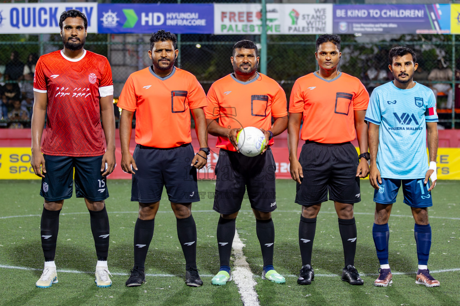 HA. Dhidhdhoo VS HDh. Nolhivaran on Day 33 of Golden Futsal Challenge 2024, held on Sunday, 18th February 2024, in Hulhumale', Maldives Photos: Hassan Simah / images.mv