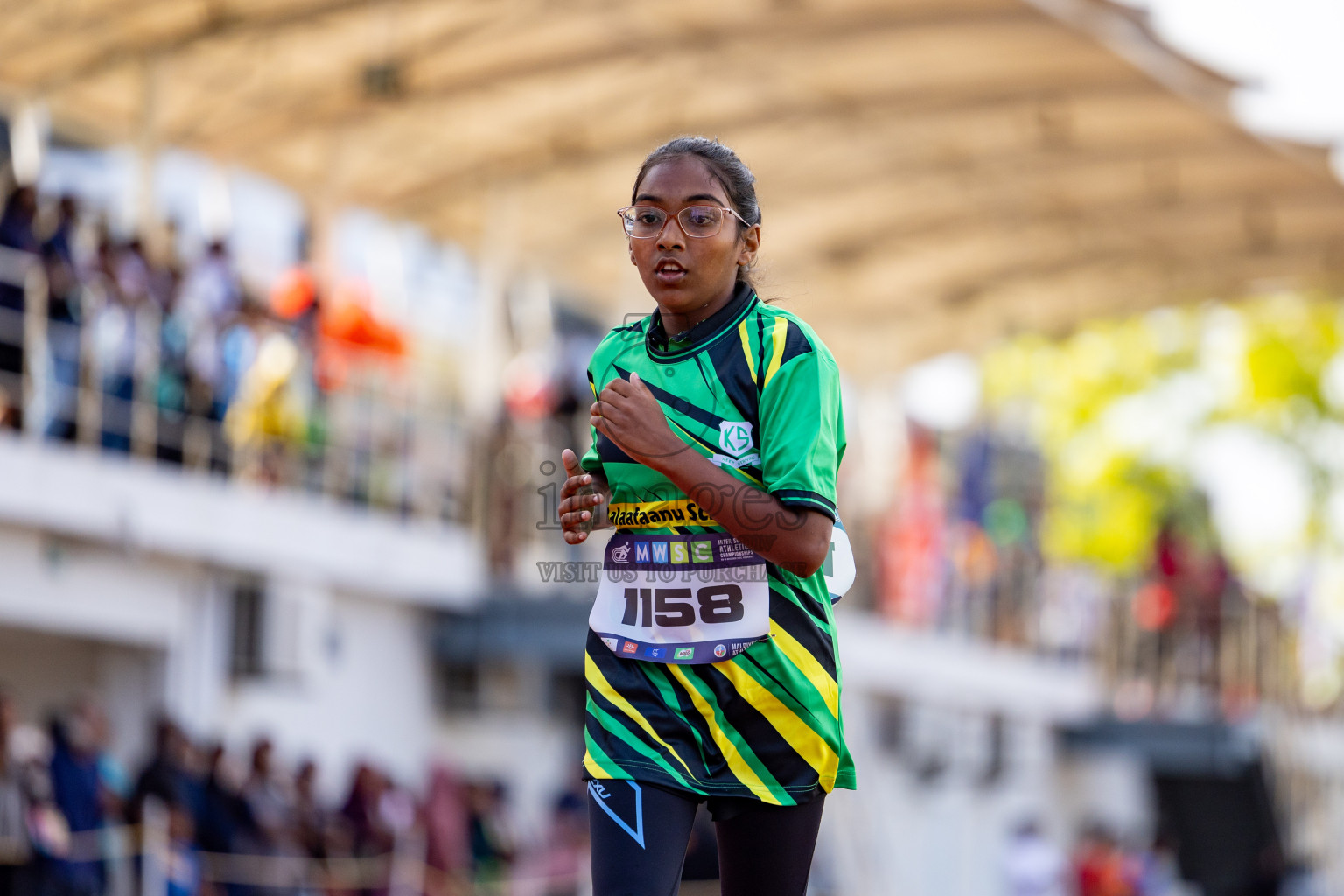 Day 1 of MWSC Interschool Athletics Championships 2024 held in Hulhumale Running Track, Hulhumale, Maldives on Saturday, 9th November 2024. 
Photos by: Ismail Thoriq, Hassan Simah / Images.mv