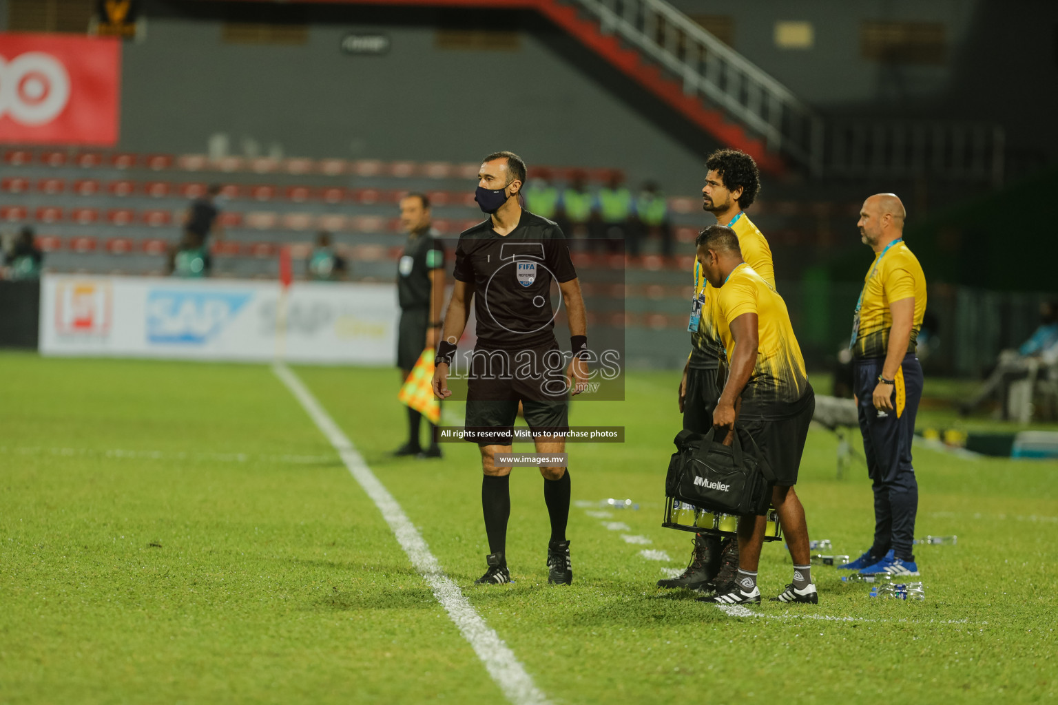 Nepal vs Sri Lanka in SAFF Championship 2021 held on 4th October 2021 in Galolhu National Stadium, Male', Maldives