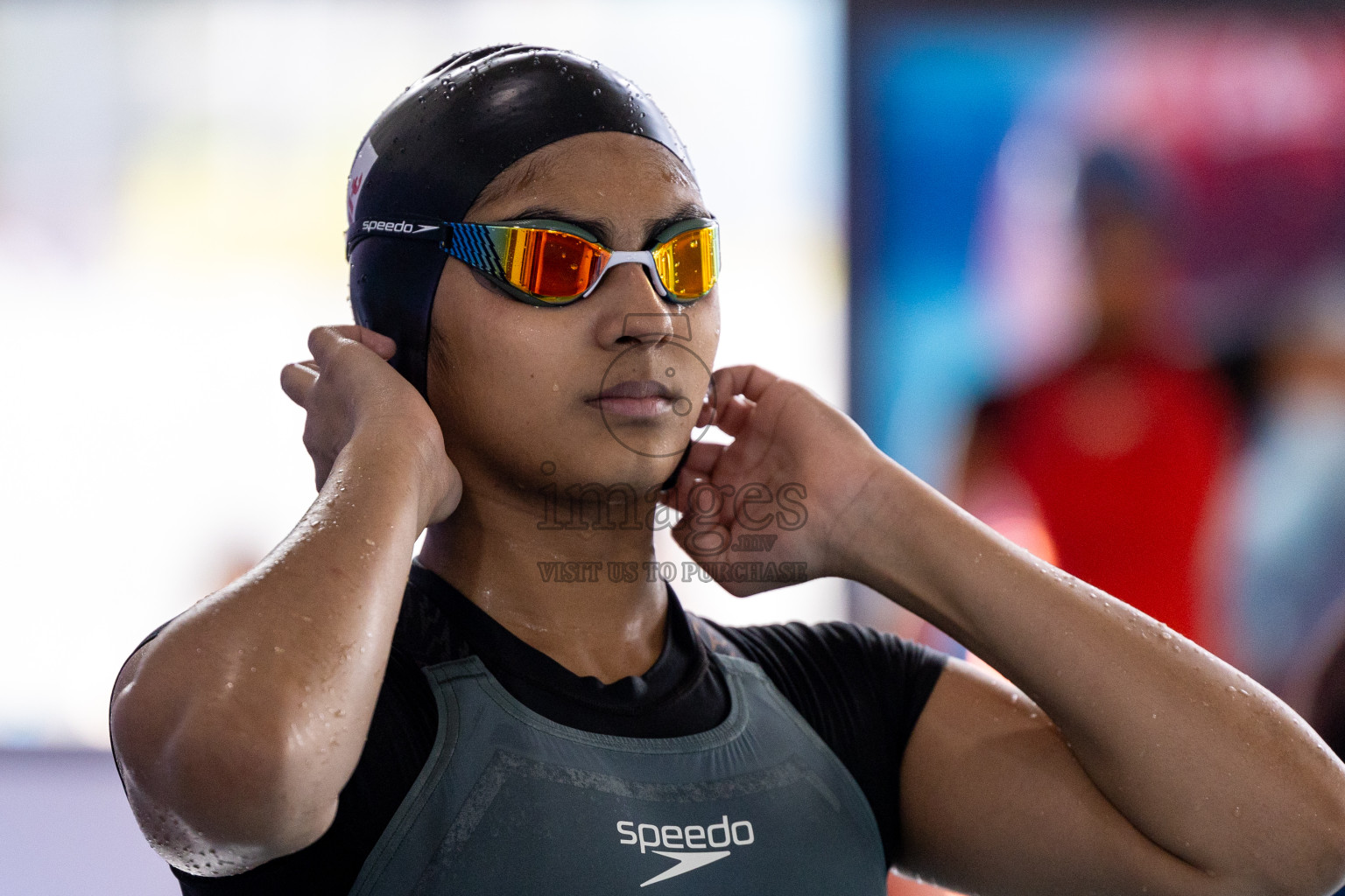 Day 7 of National Swimming Competition 2024 held in Hulhumale', Maldives on Thursday, 19th December 2024.
Photos: Ismail Thoriq / images.mv