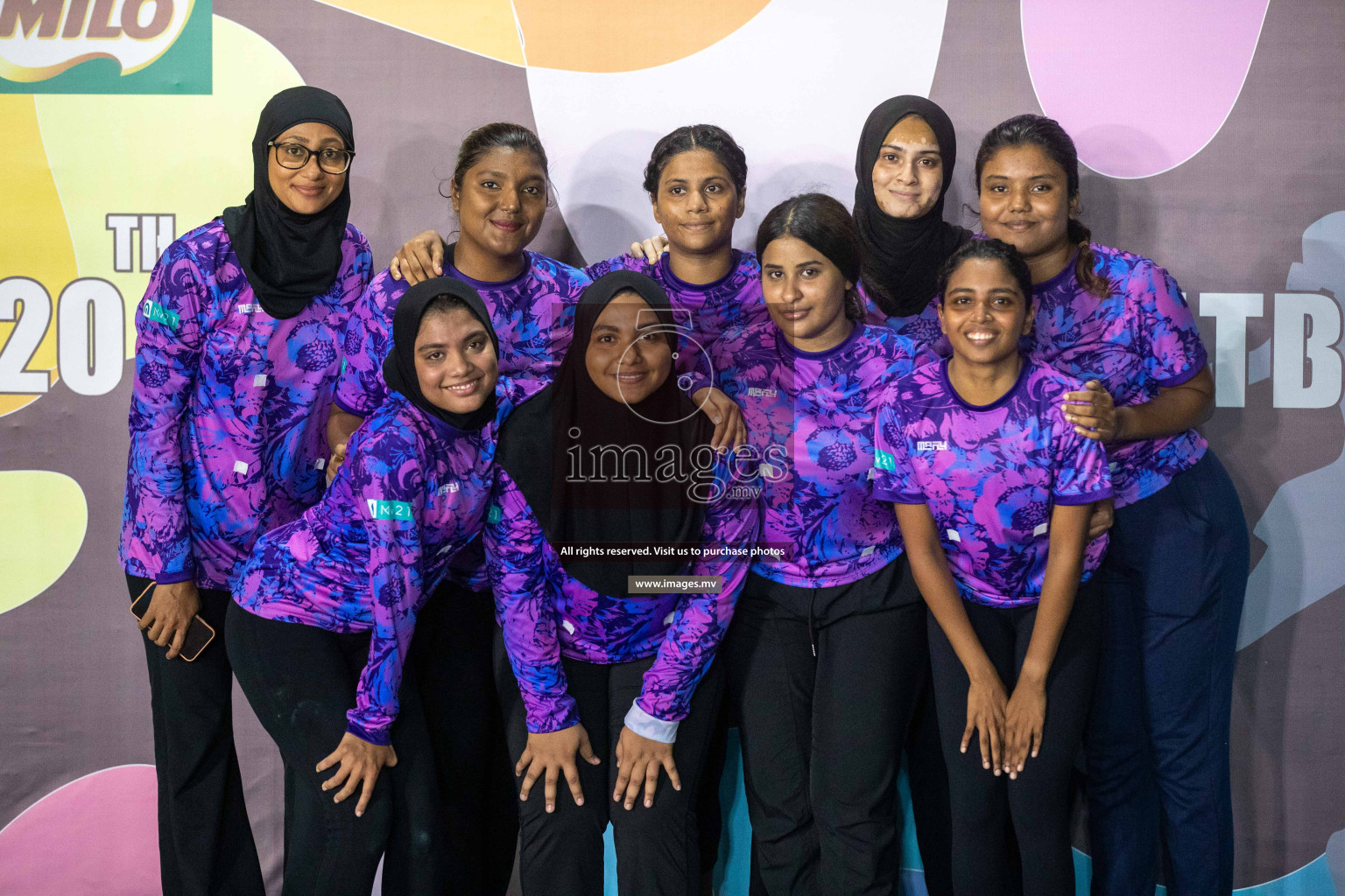 Day 5 of 20th Milo National Netball Tournament 2023, held in Synthetic Netball Court, Male', Maldives on 3rd  June 2023 Photos: Nausham Waheed/ Images.mv